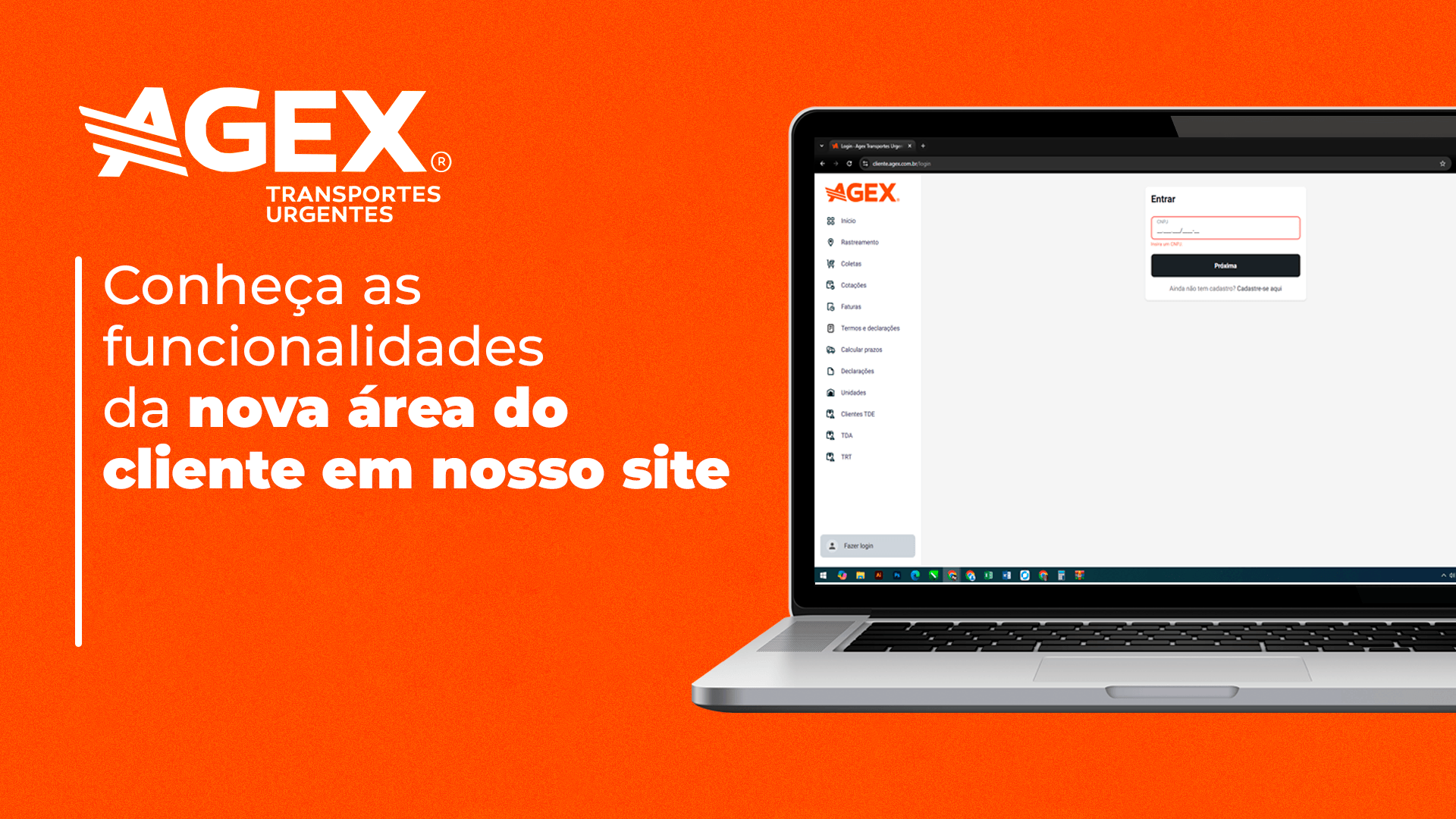 Conheça as funcionalidades da nova área do cliente em nosso site
